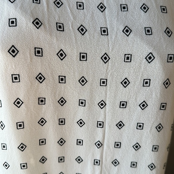 Madewell White and Black Patterned Dress - Picture 2 of 7